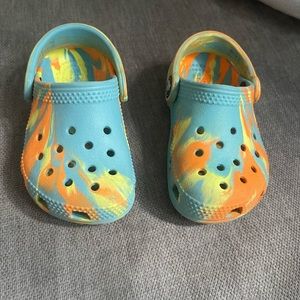 Crocs. Toddler size 6.